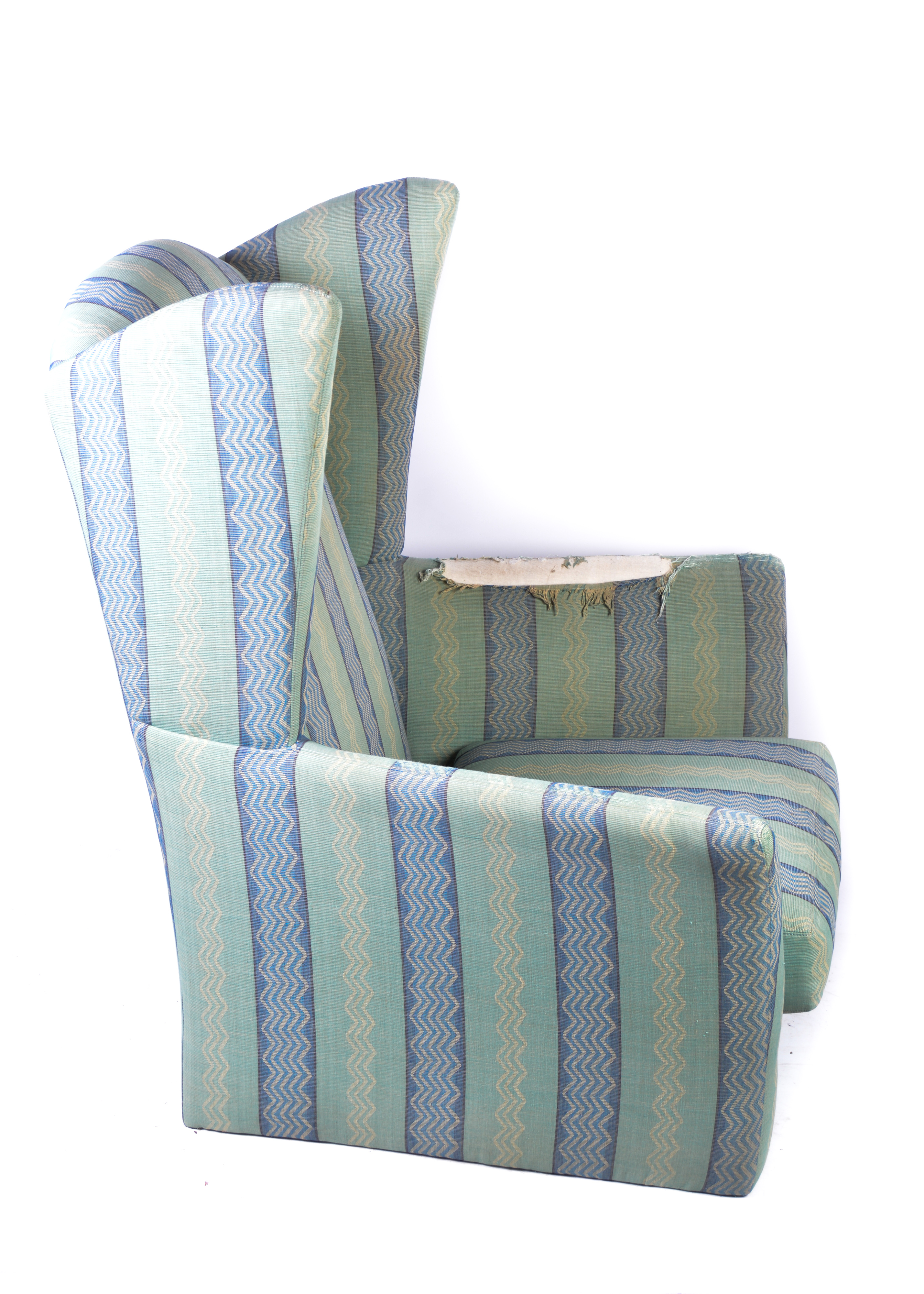 Project Larry Laslo for Directional Wingback Chair with Ottoman