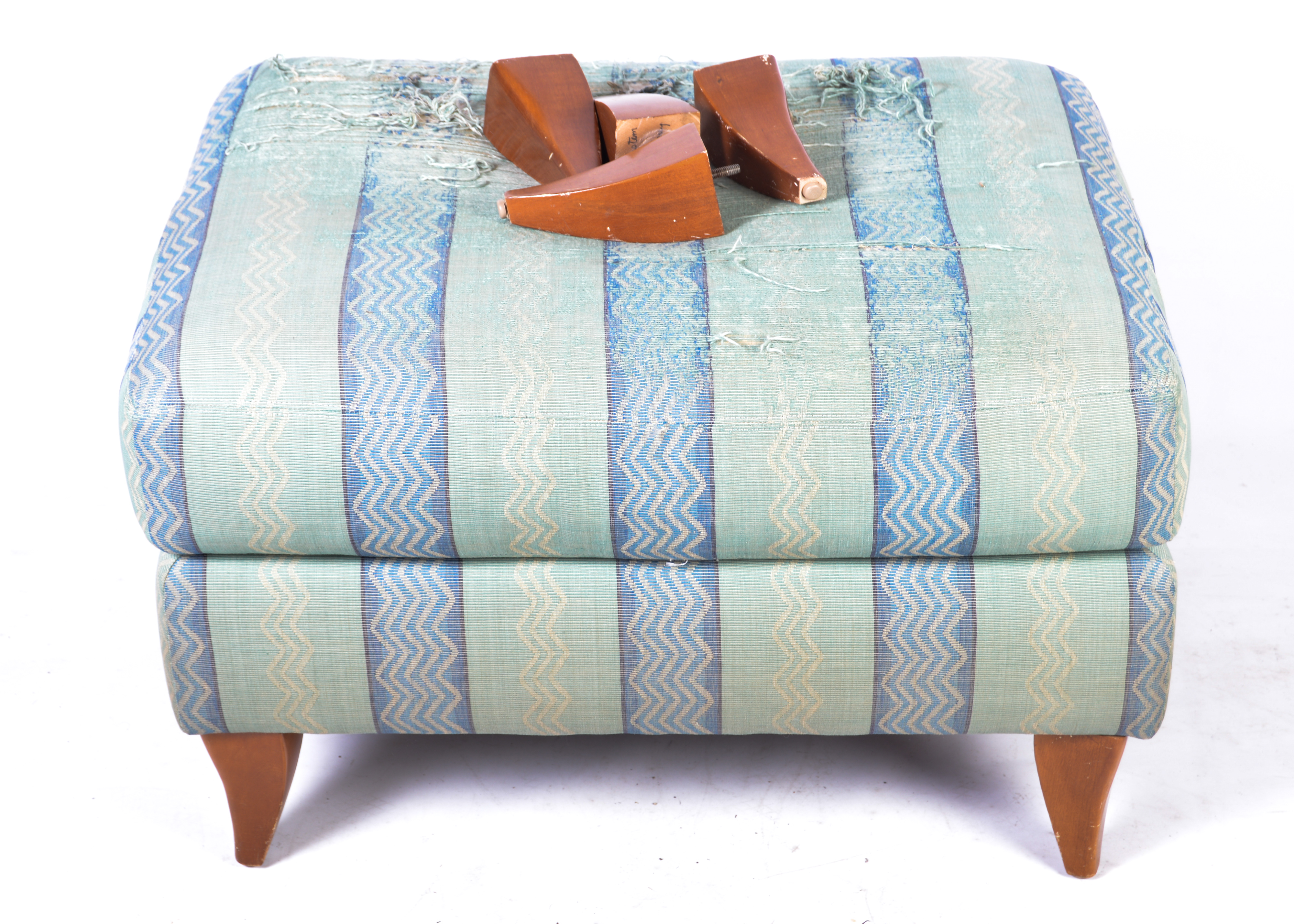 Project Larry Laslo for Directional Wingback Chair with Ottoman