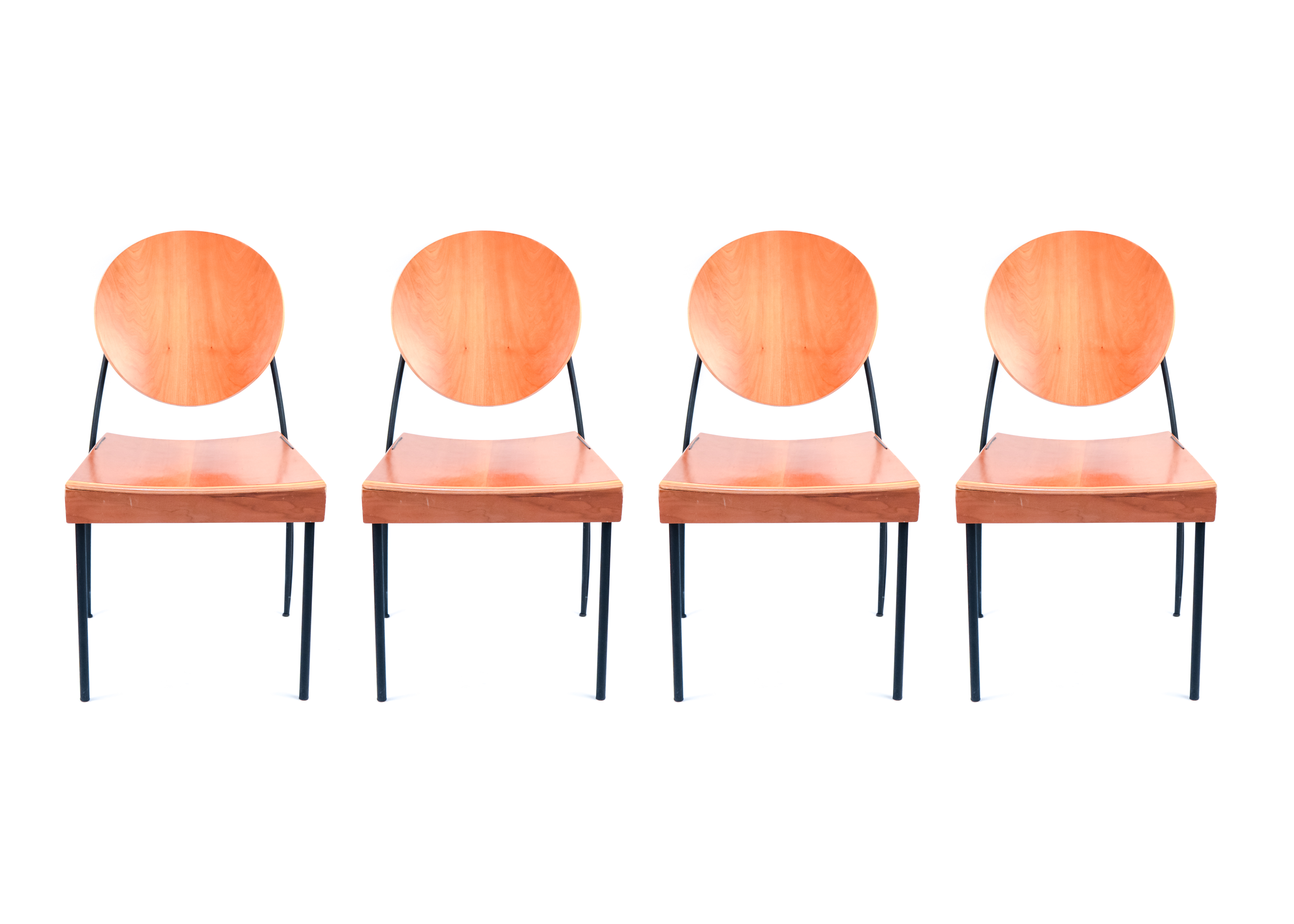 Dakota Jackson Set of Four Vik-Ter Chairs
