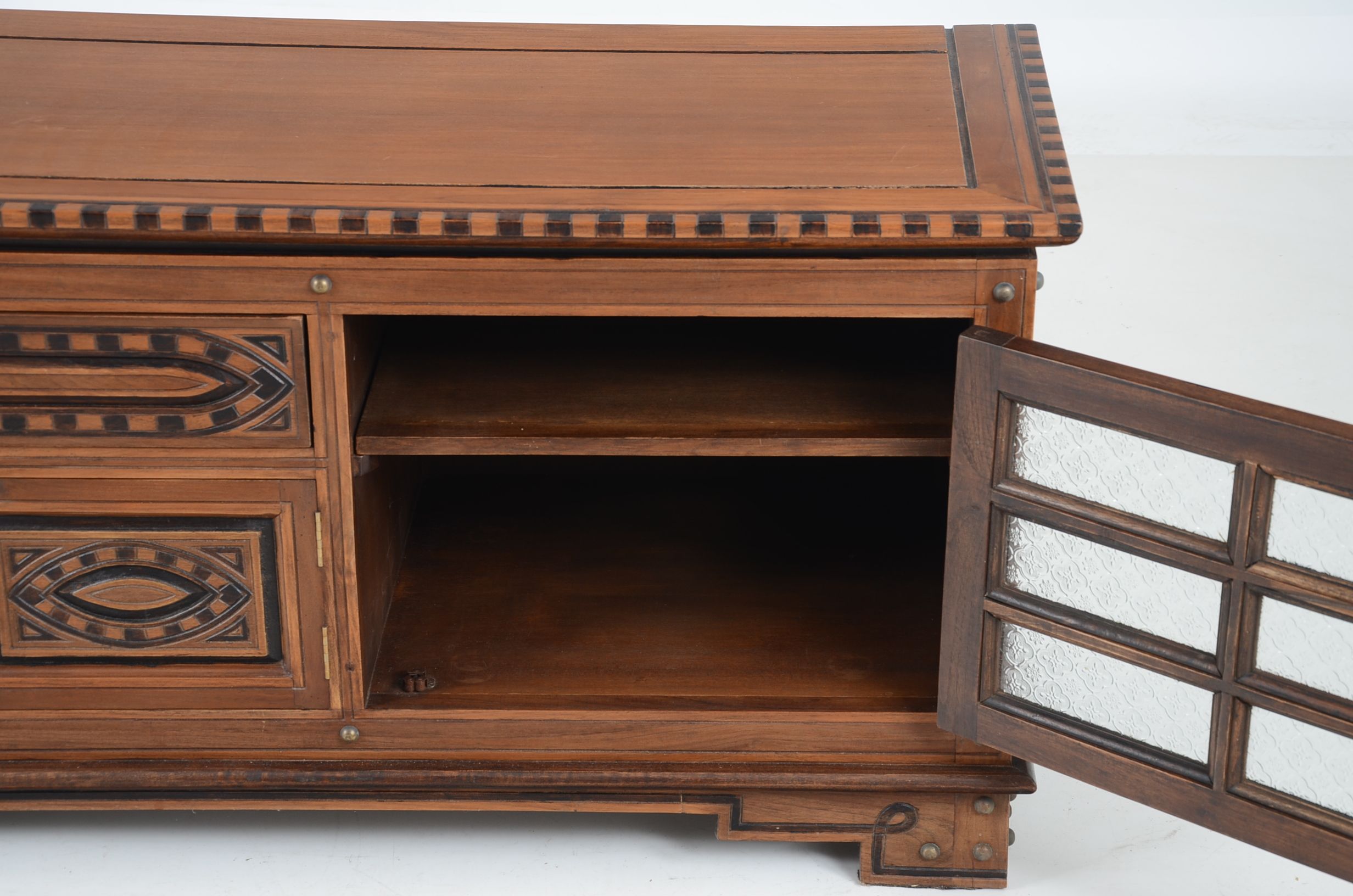 Arhaus "Lisbon" Walnut Entertainment Center