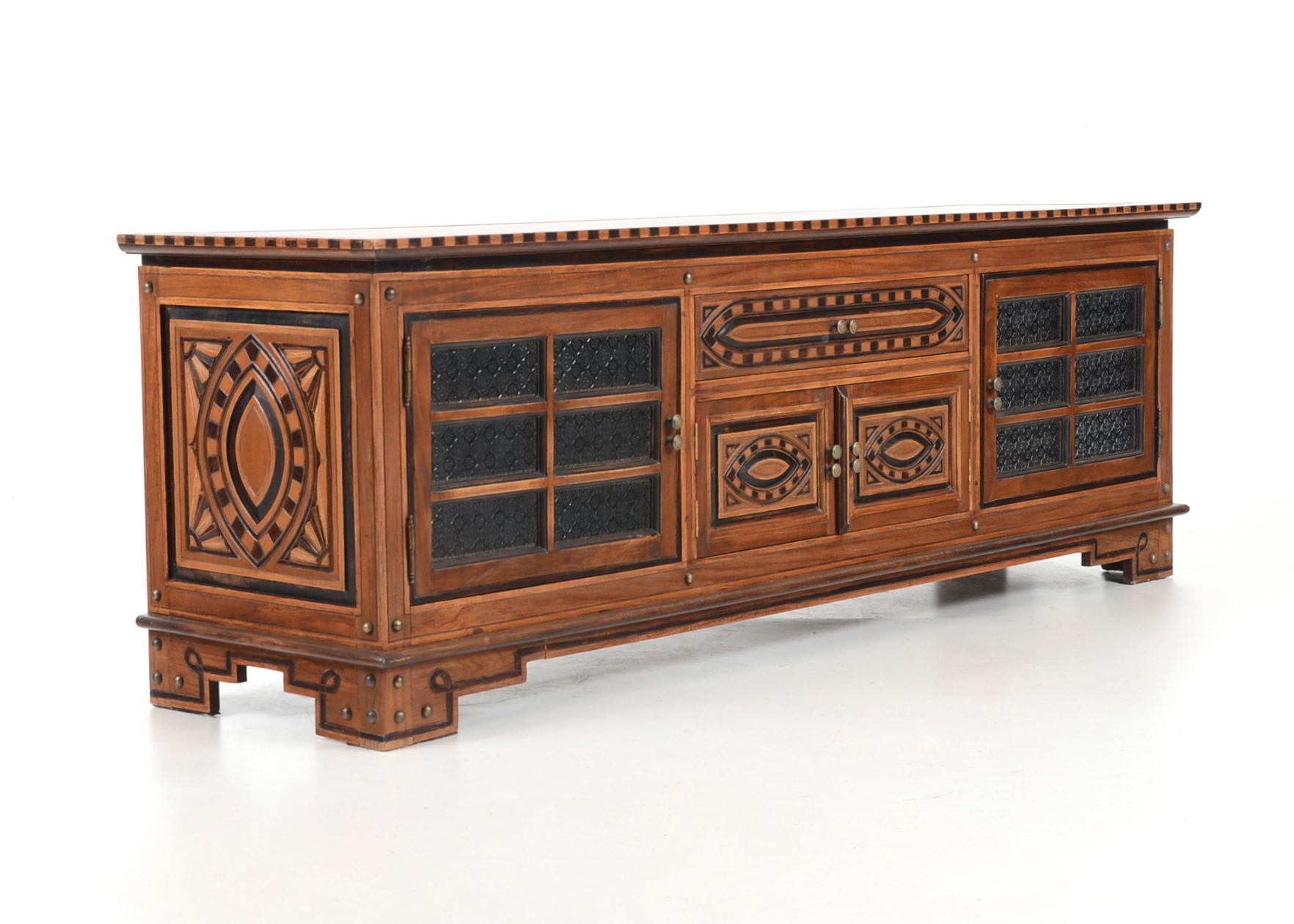 Arhaus "Lisbon" Walnut Entertainment Center
