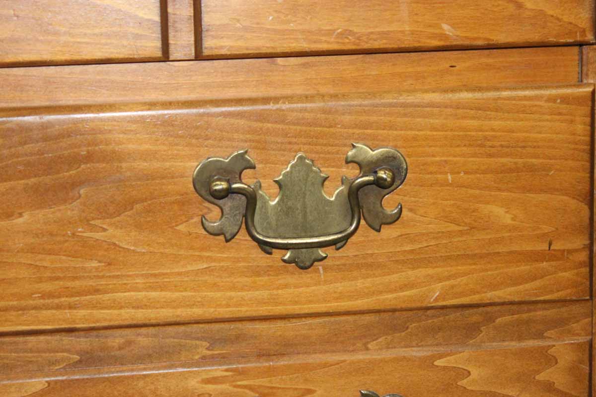 Vintage Wooden Five Drawer Dresser