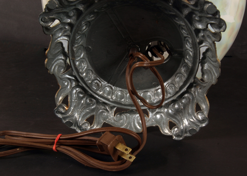 Opalescent Parlor Lamp