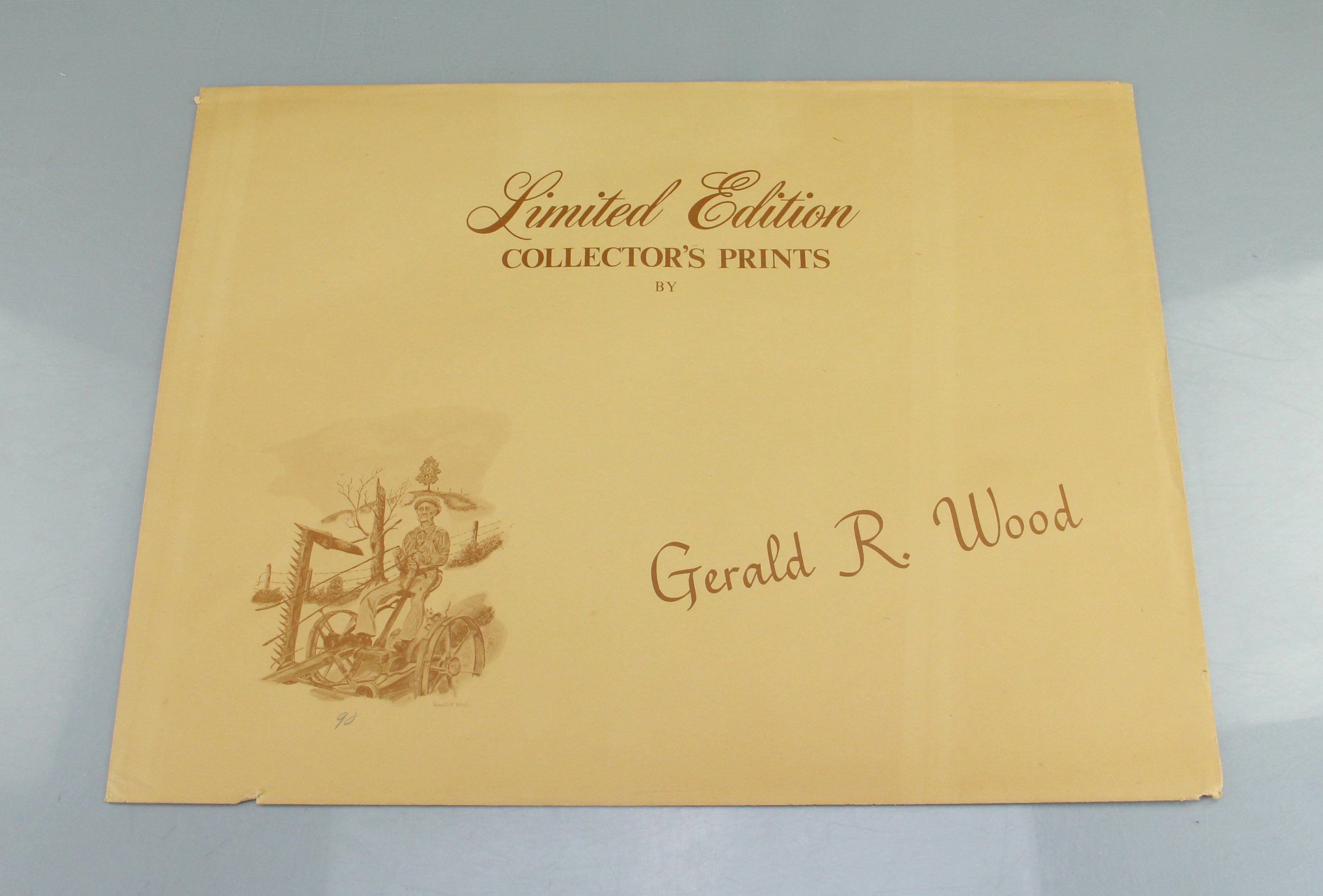 Pair of Vintage Prints by Gerald R. Wood, Glasgow, Kentucky