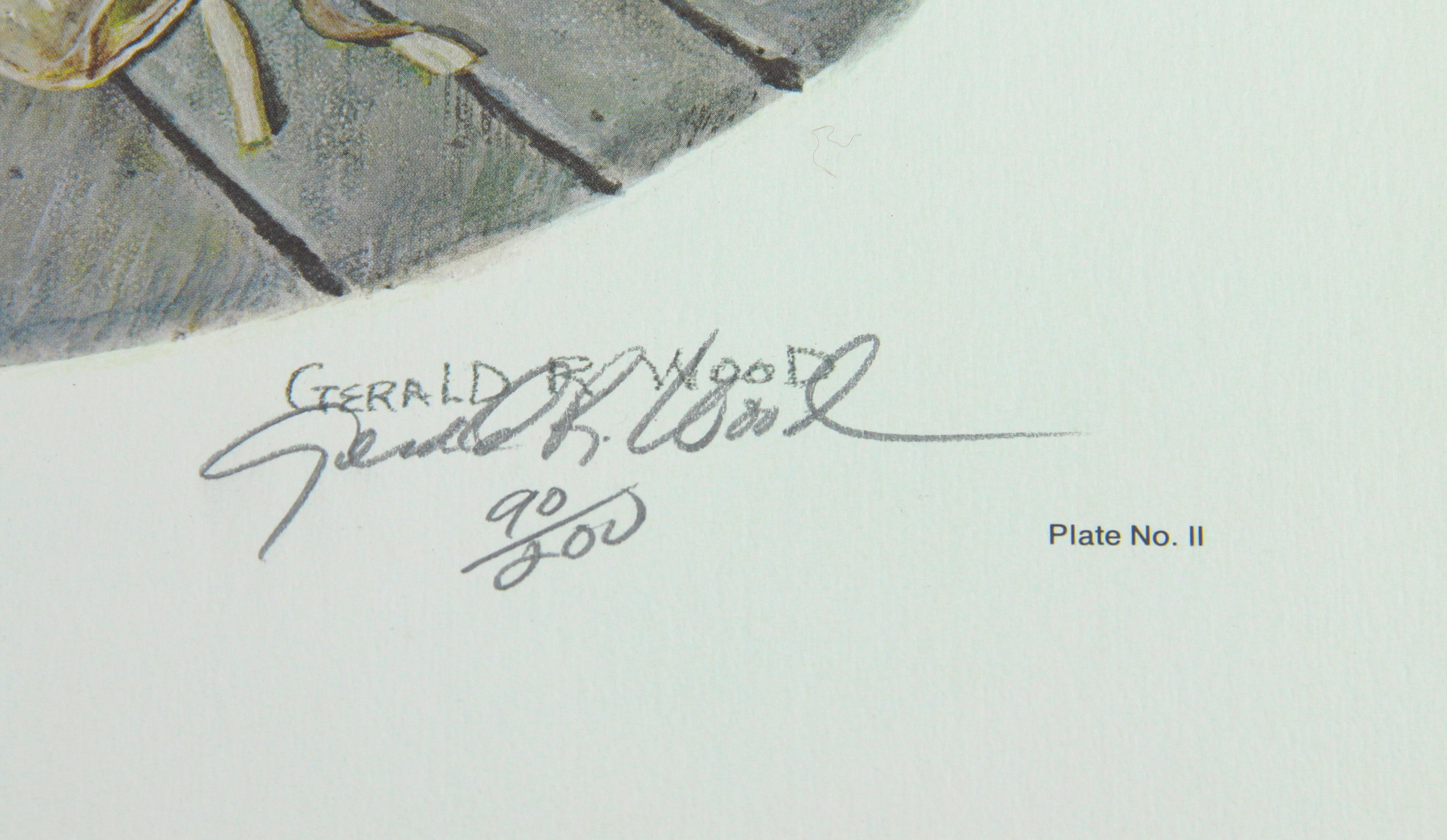 Pair of Vintage Prints by Gerald R. Wood, Glasgow, Kentucky