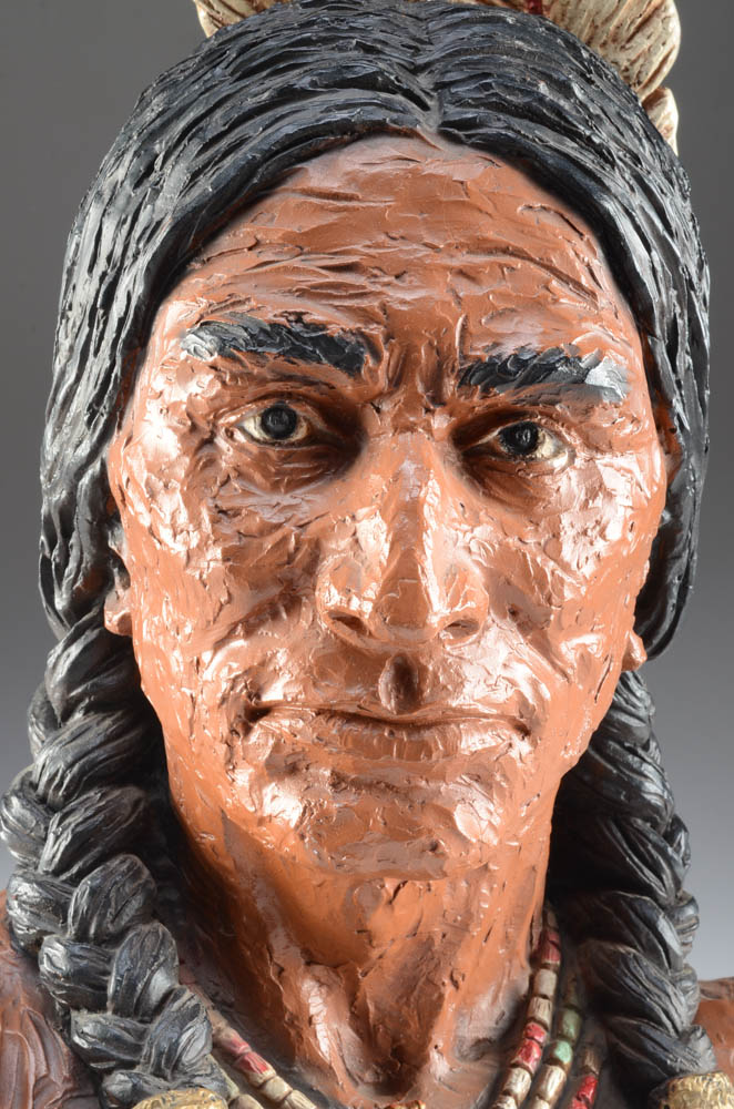 Vaughn Kendrick Native American Bust
