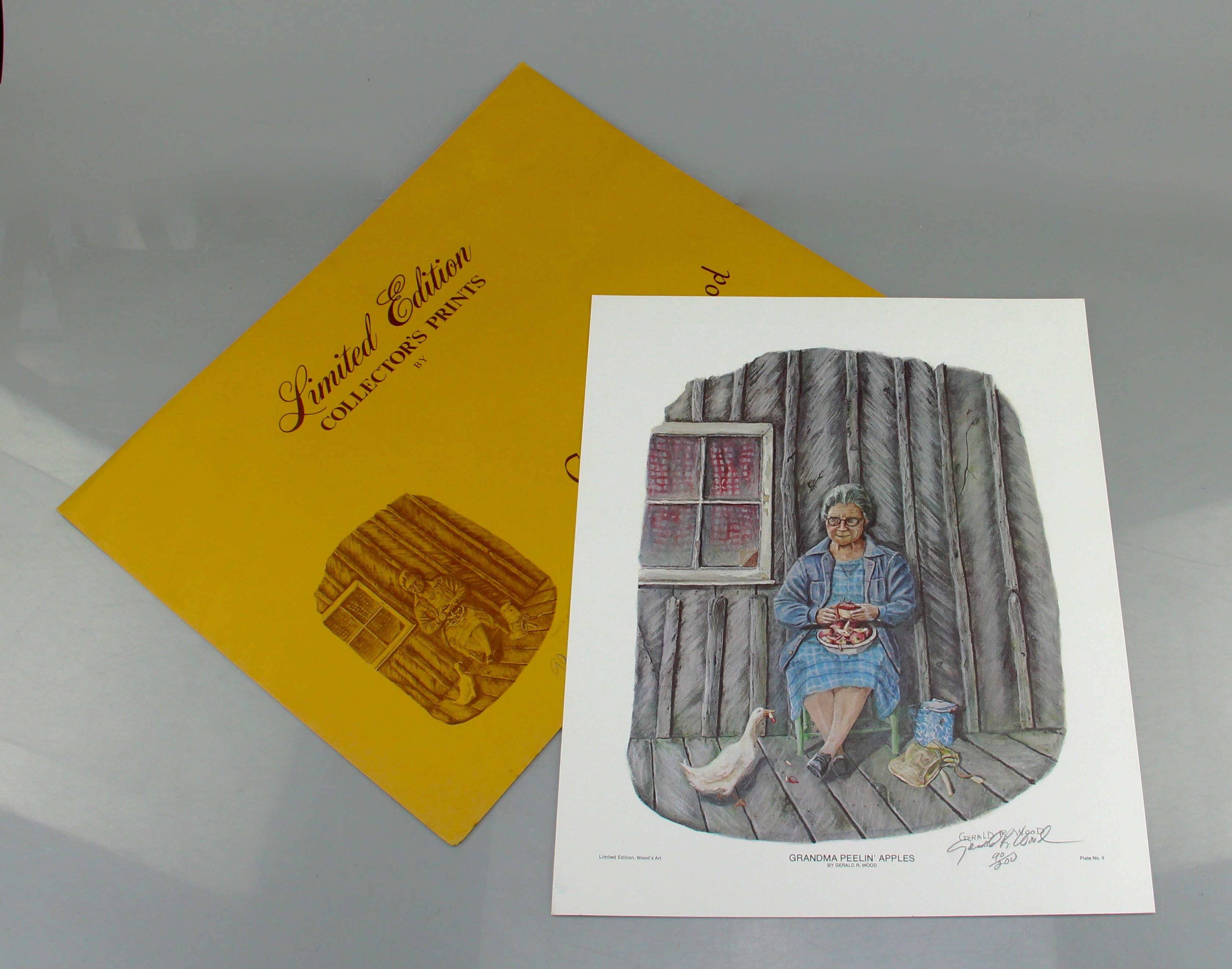 Pair of Vintage Prints by Gerald R. Wood, Glasgow, Kentucky