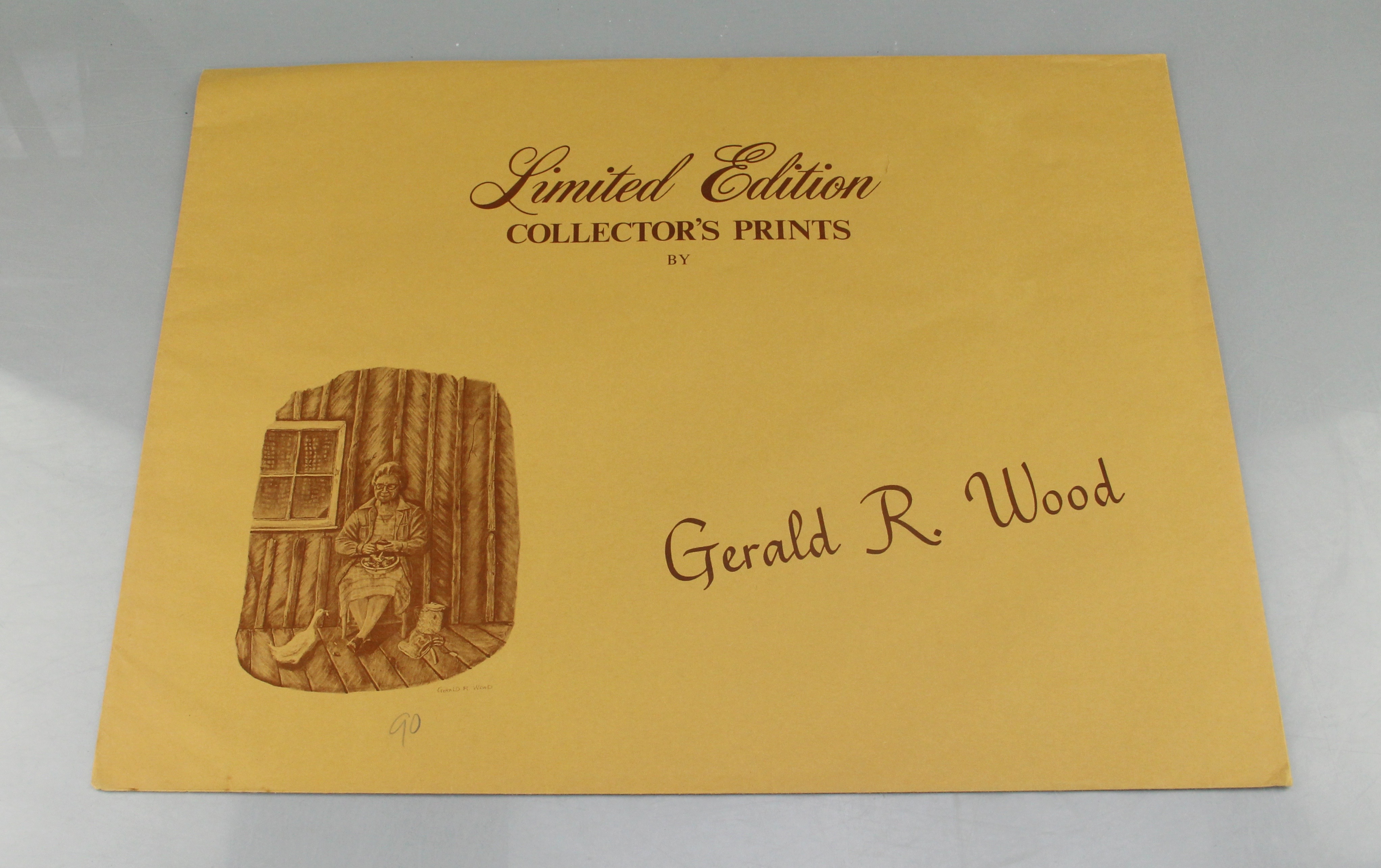 Pair of Vintage Prints by Gerald R. Wood, Glasgow, Kentucky
