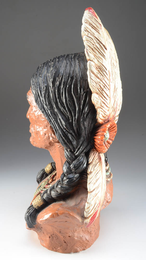 Vaughn Kendrick Native American Bust