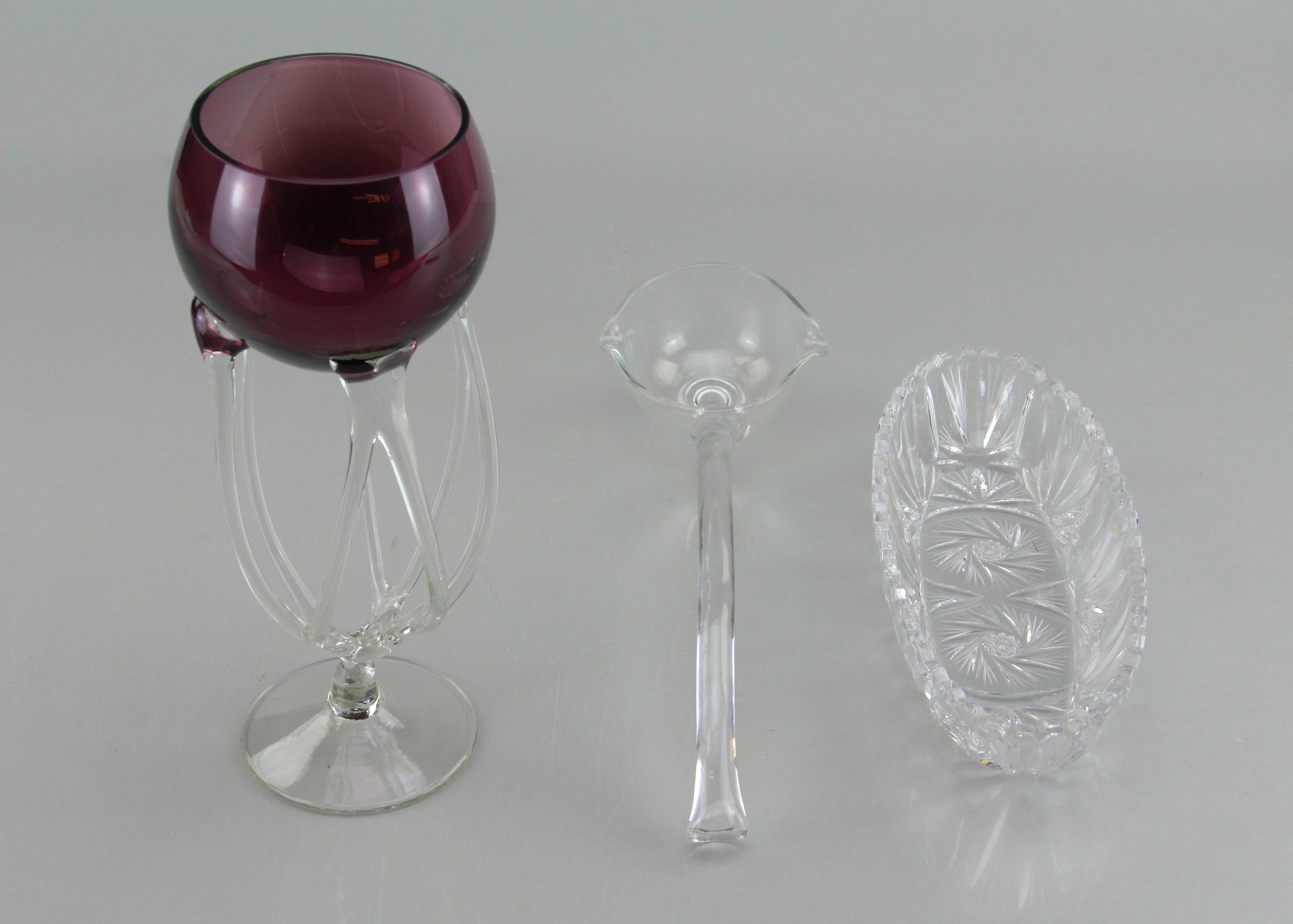 Assortment Of Glass and Crystal Ware