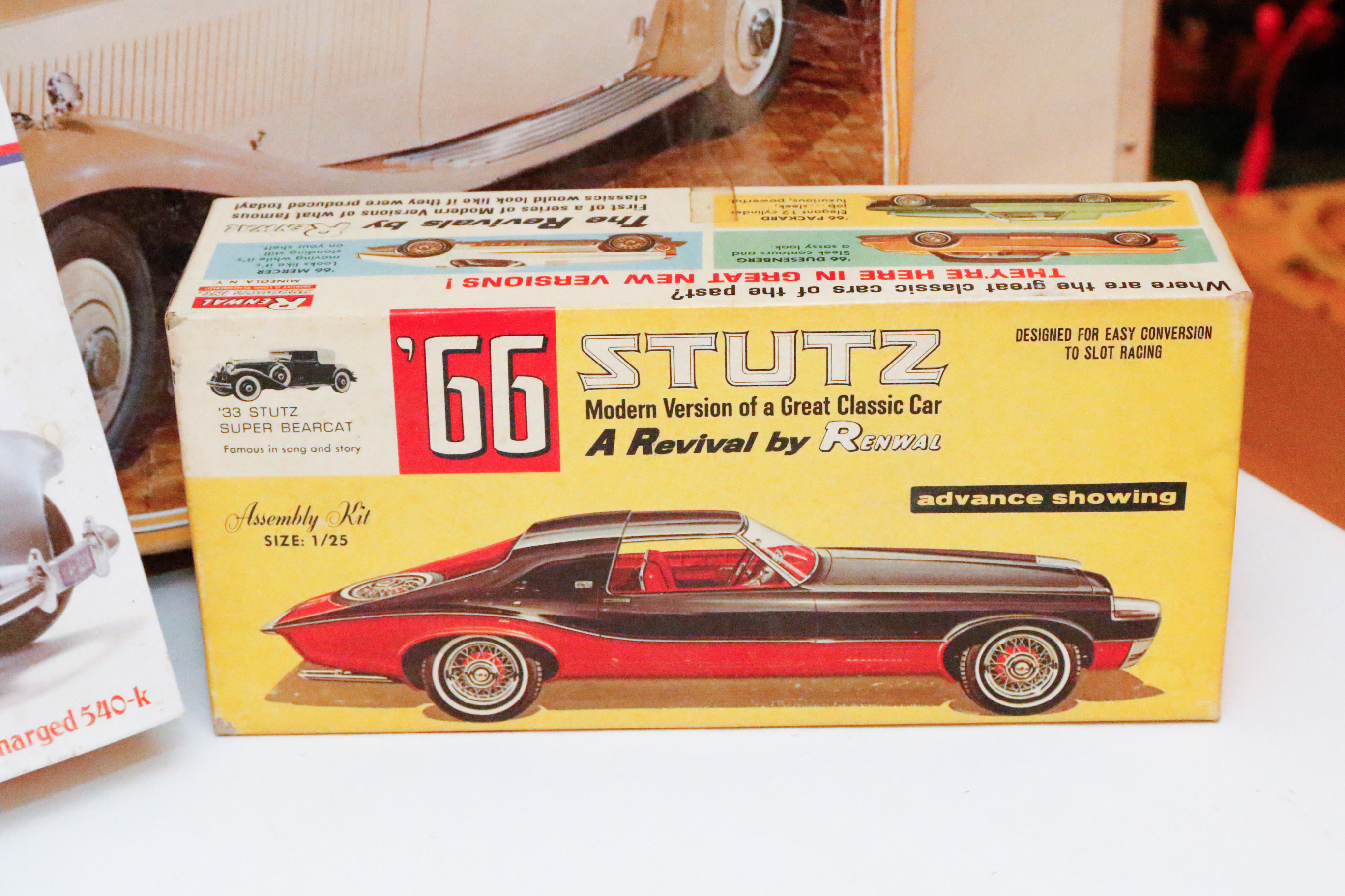 Collection of Unassembled Vintage Model Cars