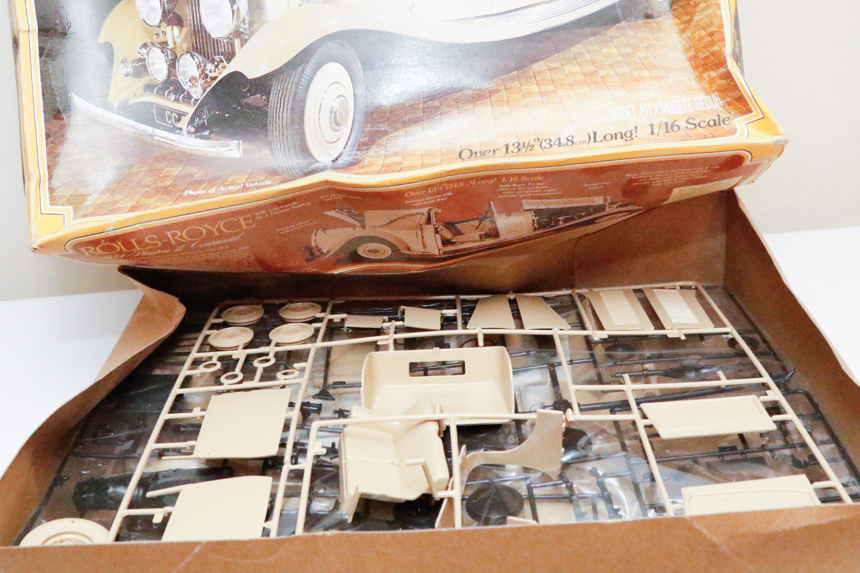Collection of Unassembled Vintage Model Cars