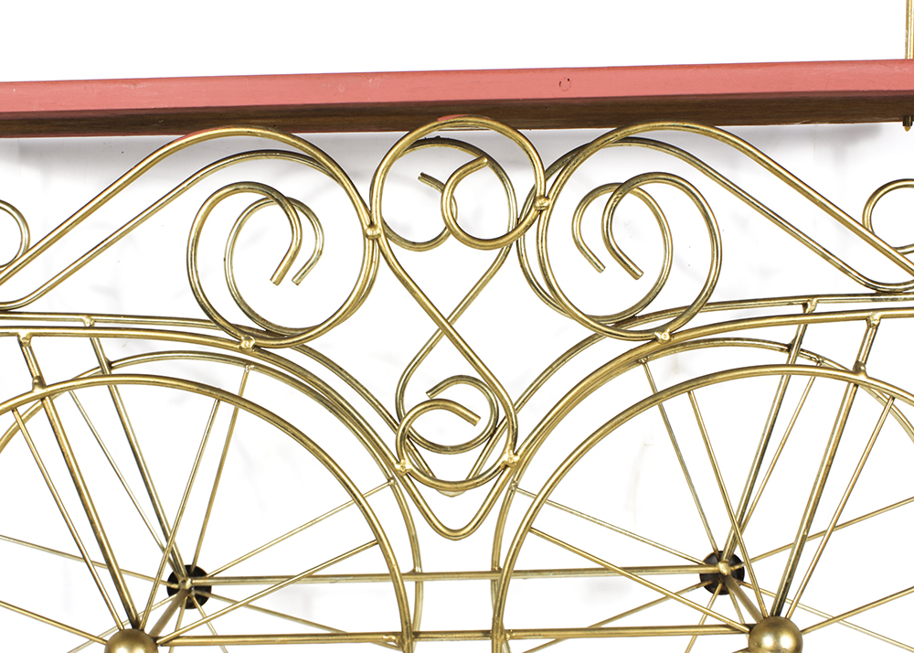 Vintage Cart Style Plant Stand