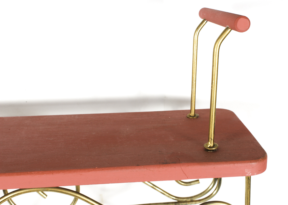 Vintage Cart Style Plant Stand