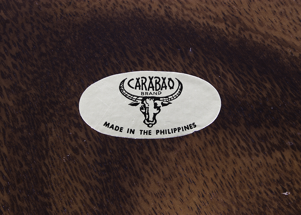 Vintage Monkey Pod Salad Bowl Set