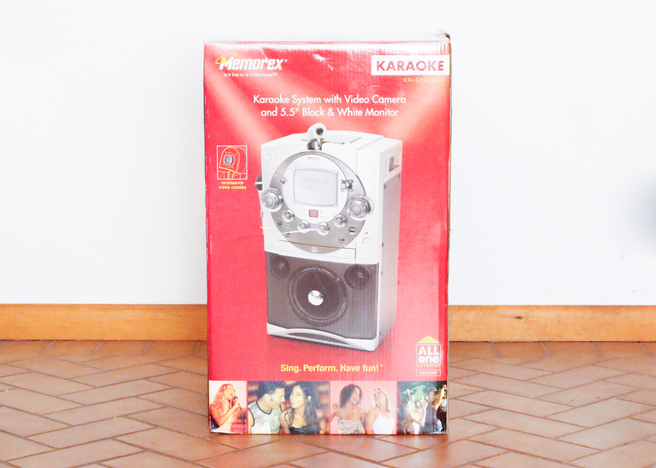 Unopened Memorex Karaoke Machine