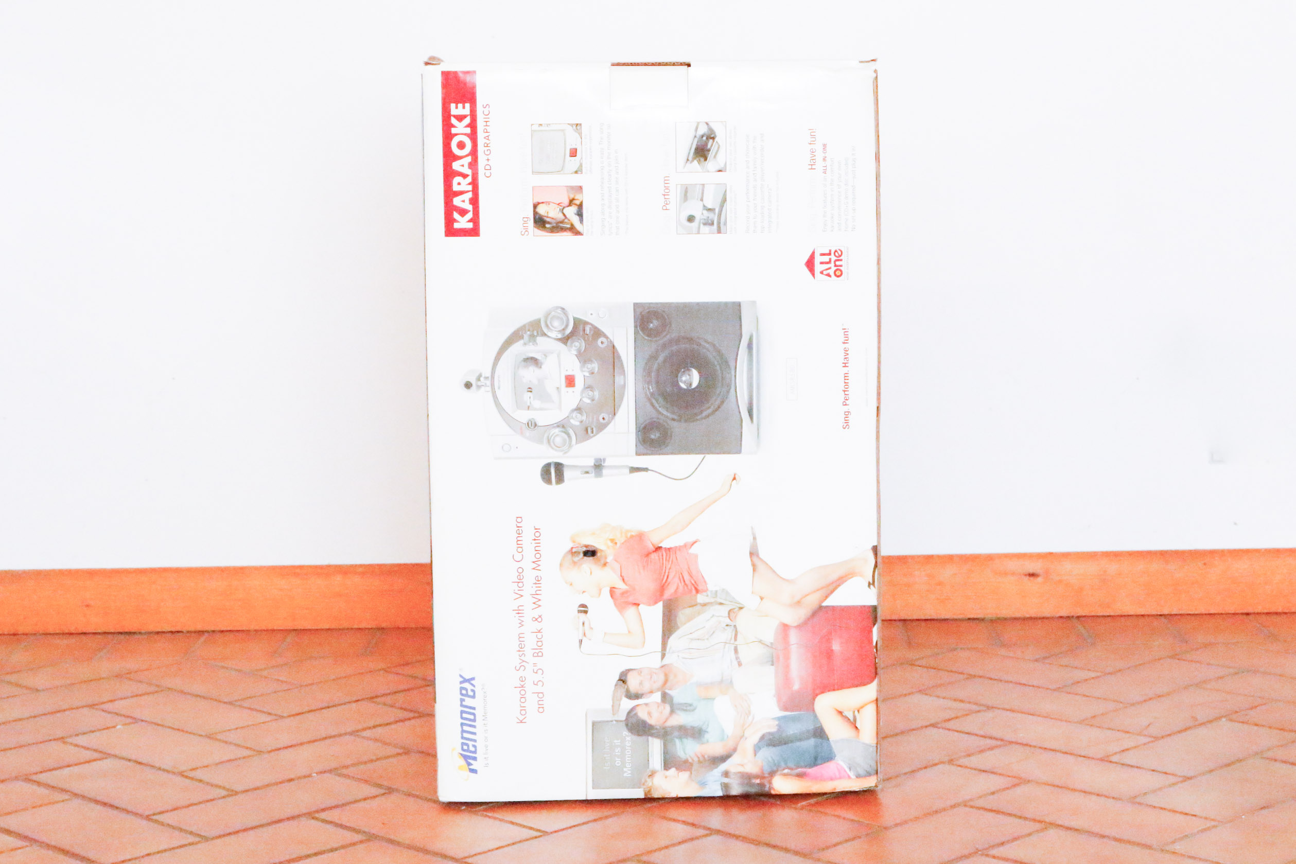 Unopened Memorex Karaoke Machine