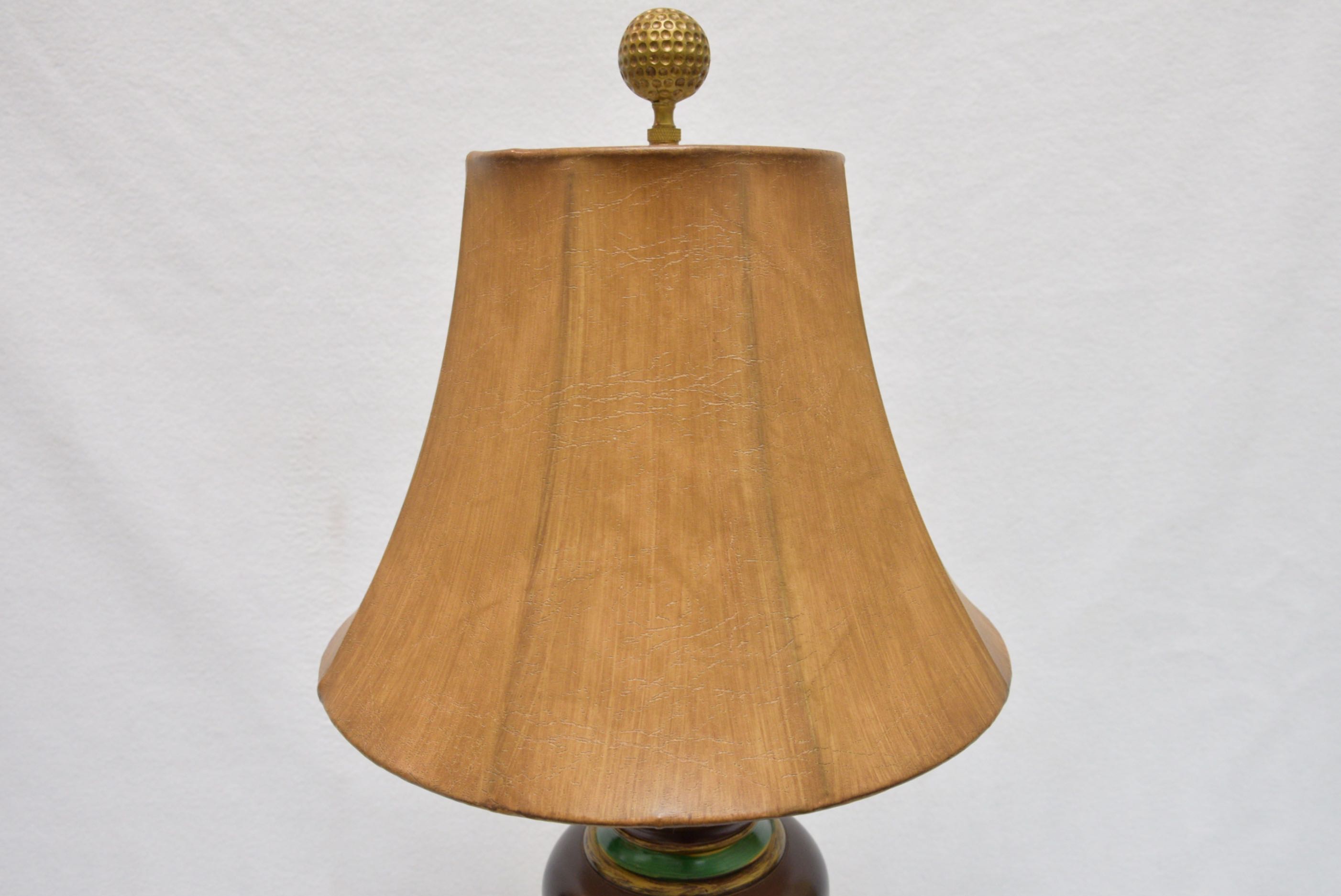 Golf Themed Lamp