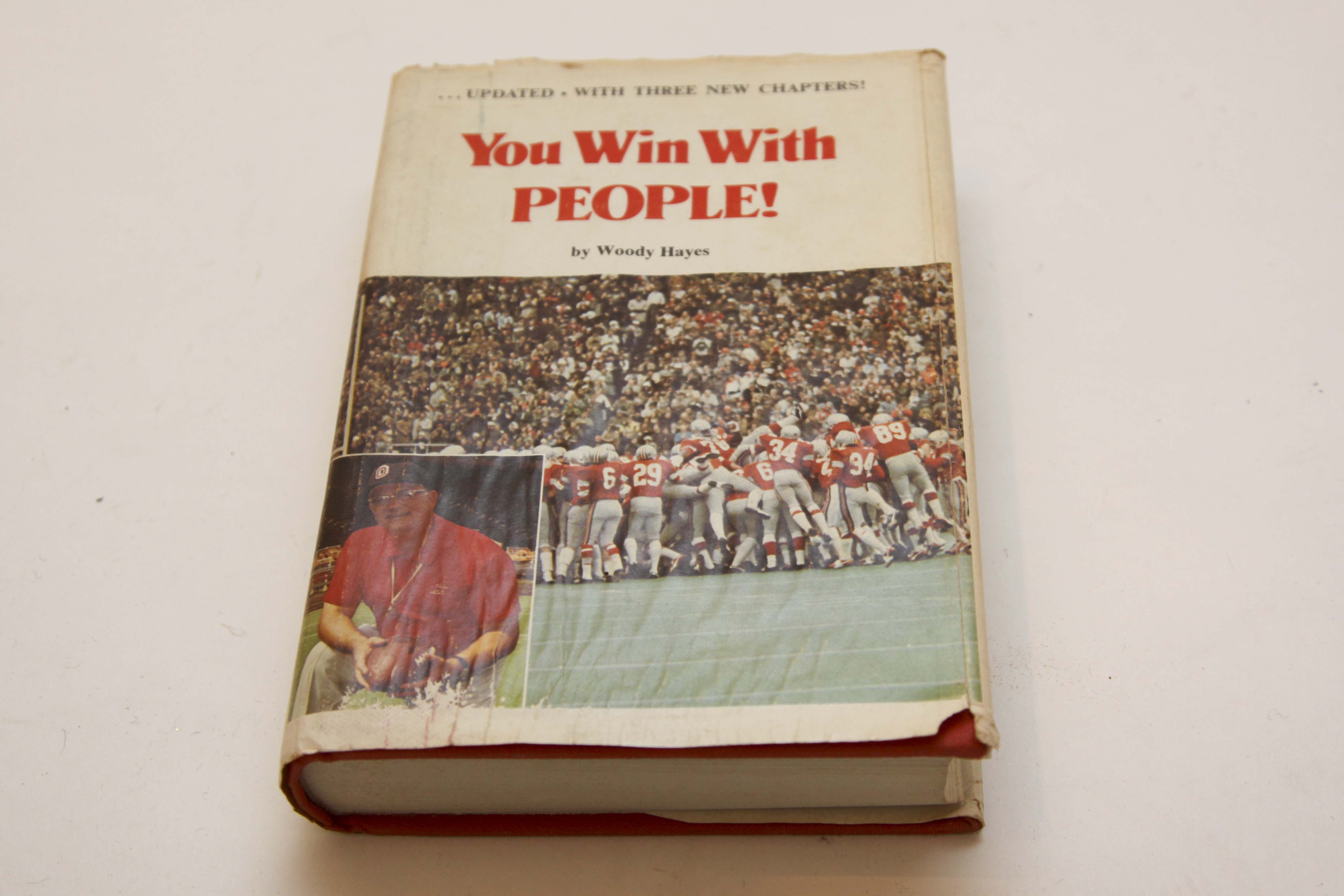 Book Signed and Dated by Woody Hayes