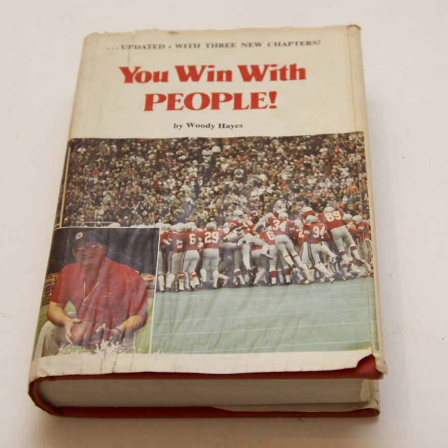 Book Signed and Dated by Woody Hayes