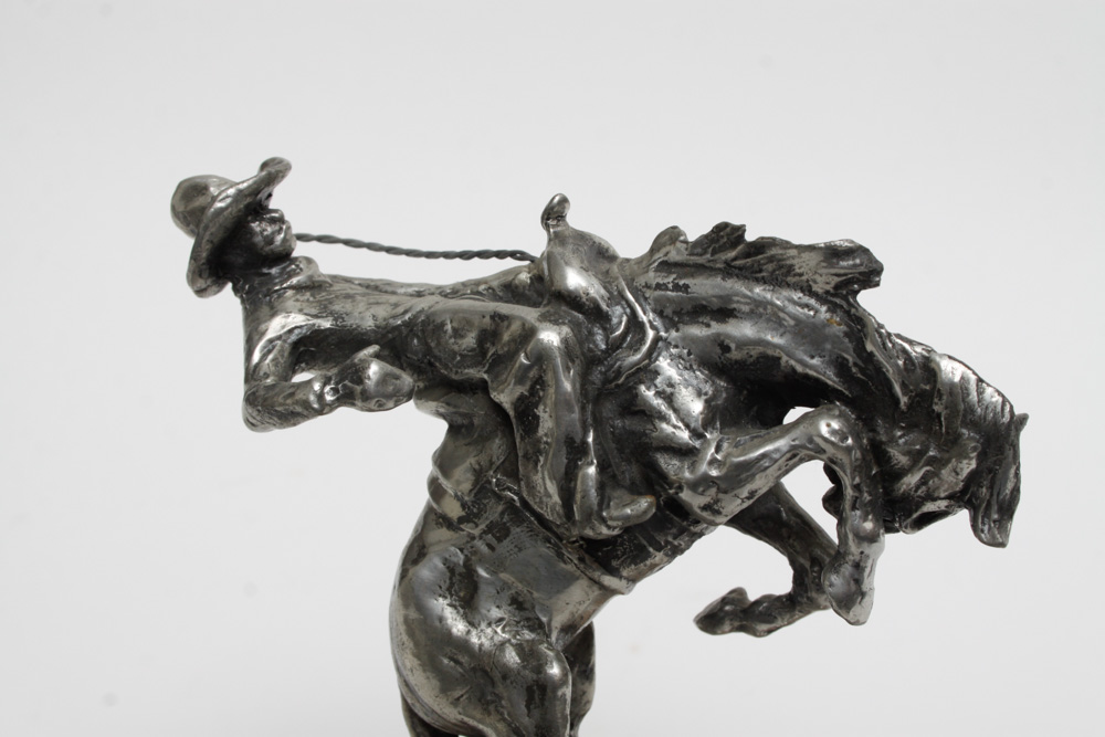 Kenneth Wyatt Signed and Numbered Pewter Sculpture