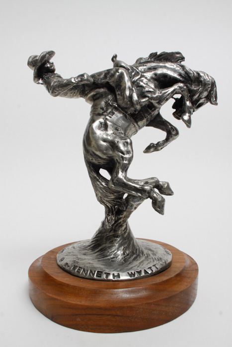 Kenneth Wyatt Signed and Numbered Pewter Sculpture