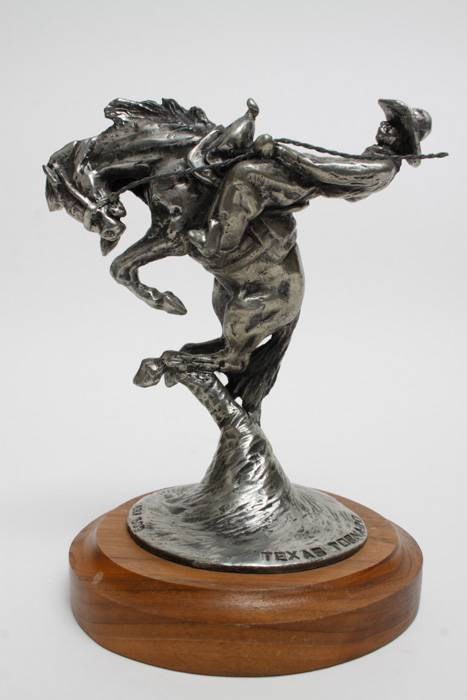 Kenneth Wyatt Signed and Numbered Pewter Sculpture