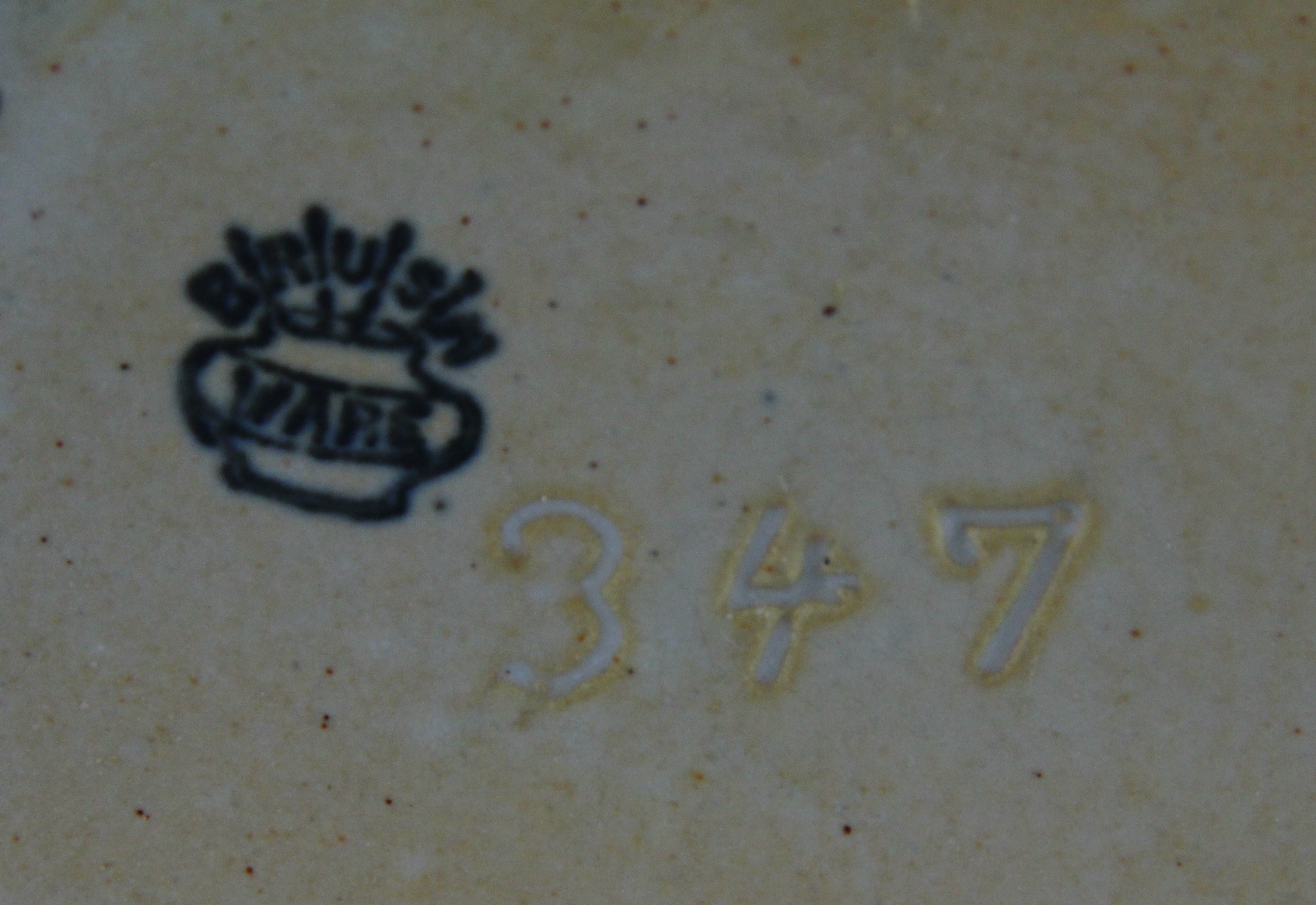 Vintage Brush Ware Pottery Set