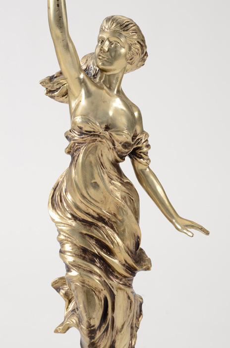 Schlitz Beer Lady with Globe Bar Light