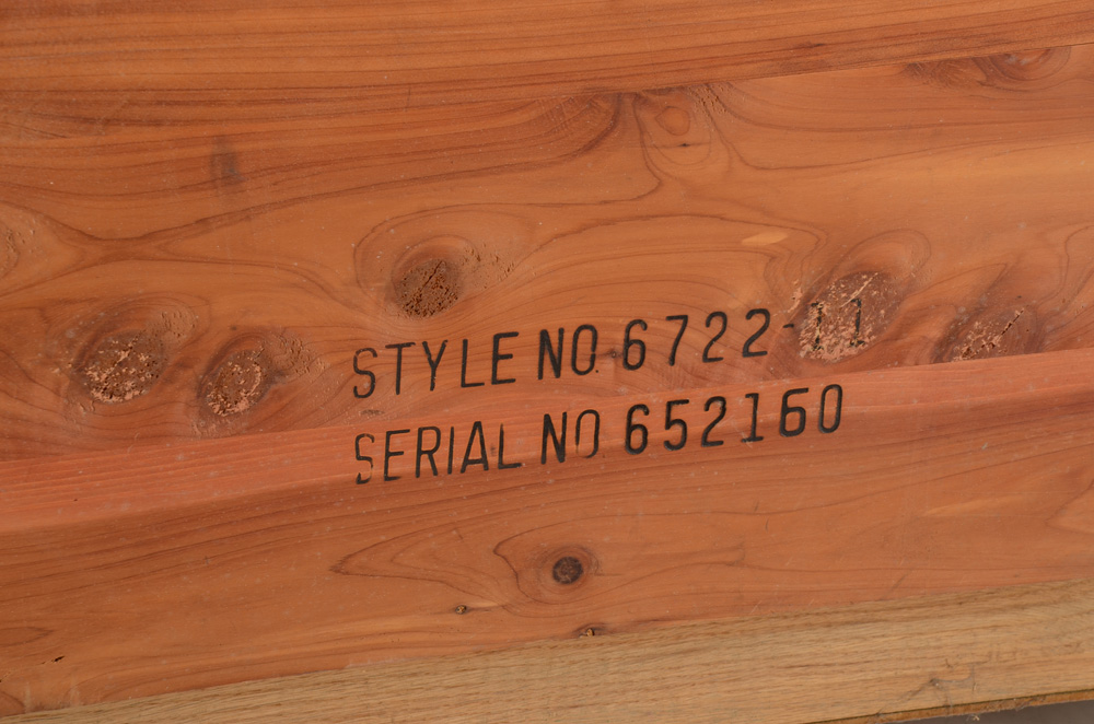 Lane Mid Century Modern  Cedar Chest