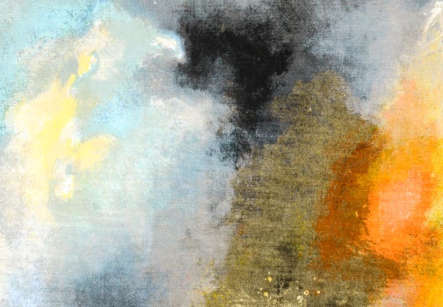 Mid Century Serigraph on Canvas by Dietrich Grunewald