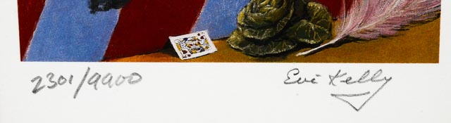 Barry Leighton-Jones Offset Lithograph of Emmett Kelly Triptych