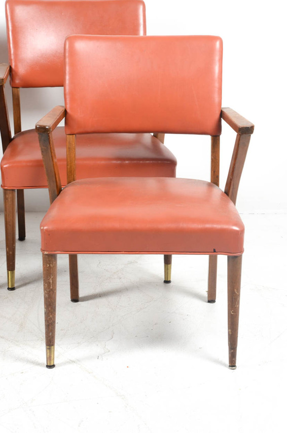 Quartet of Mid Century Modern Chairs