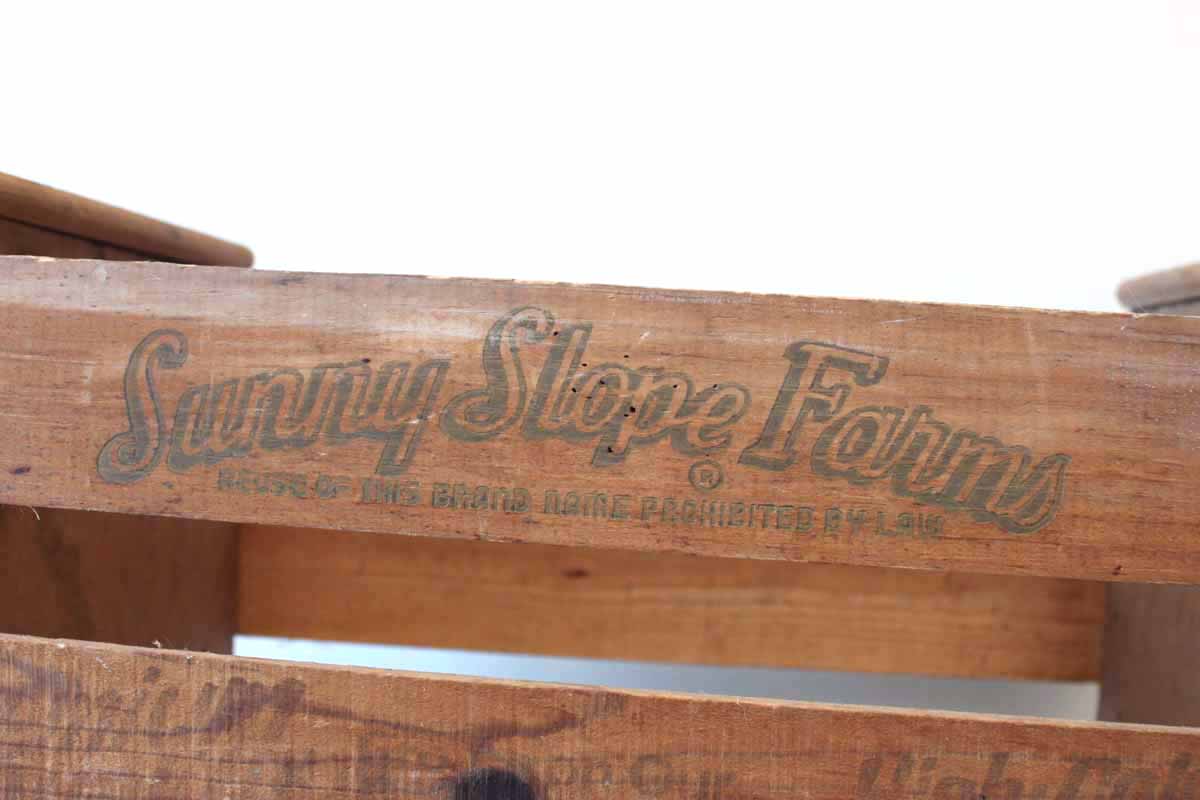 Trio of Vintage Wooden Crates