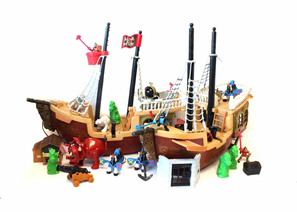 Assortment of Fisher-Price "Great Adventures" Toys