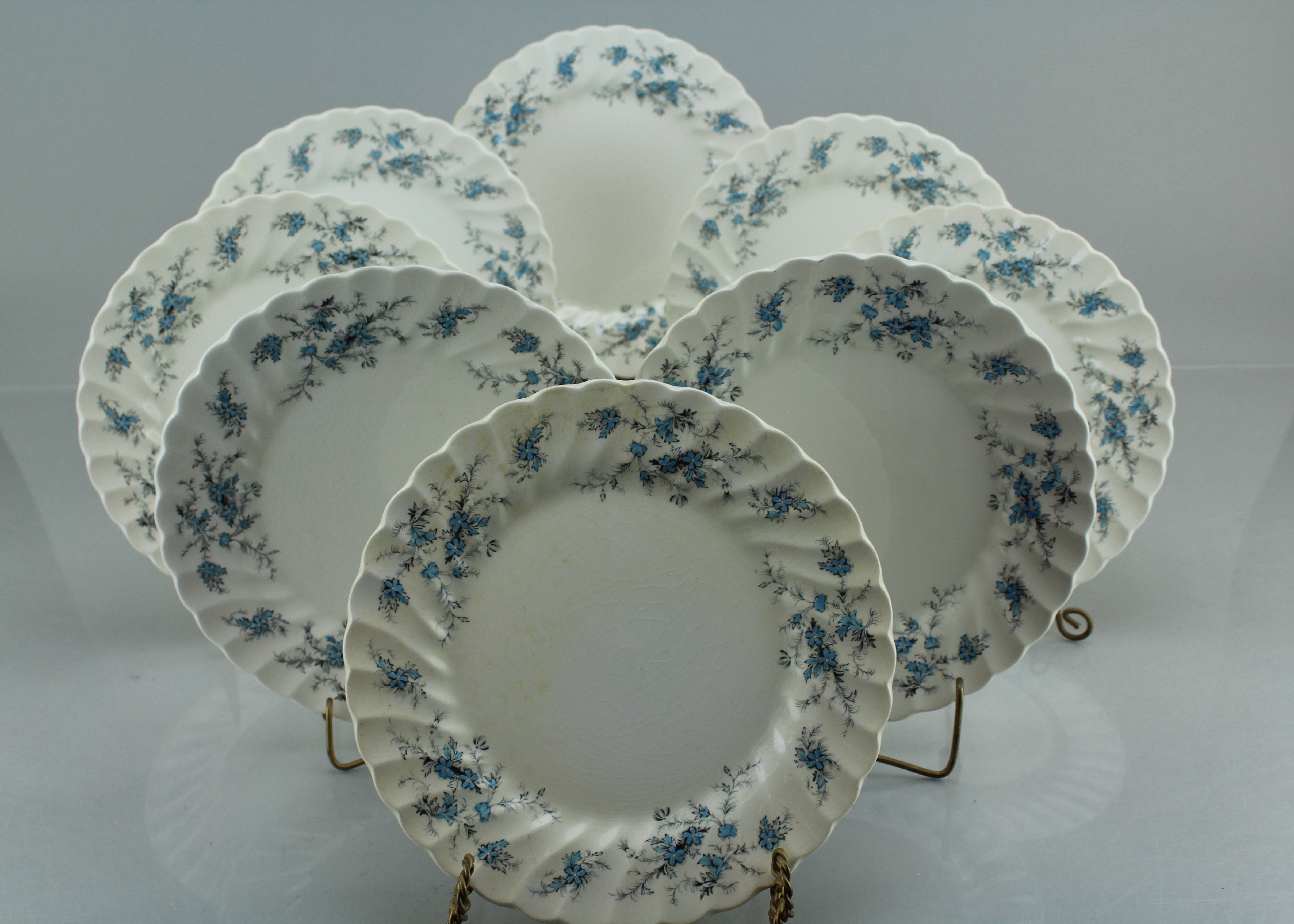 Myott Staffordshire Ware "Forget Me Not" China Set