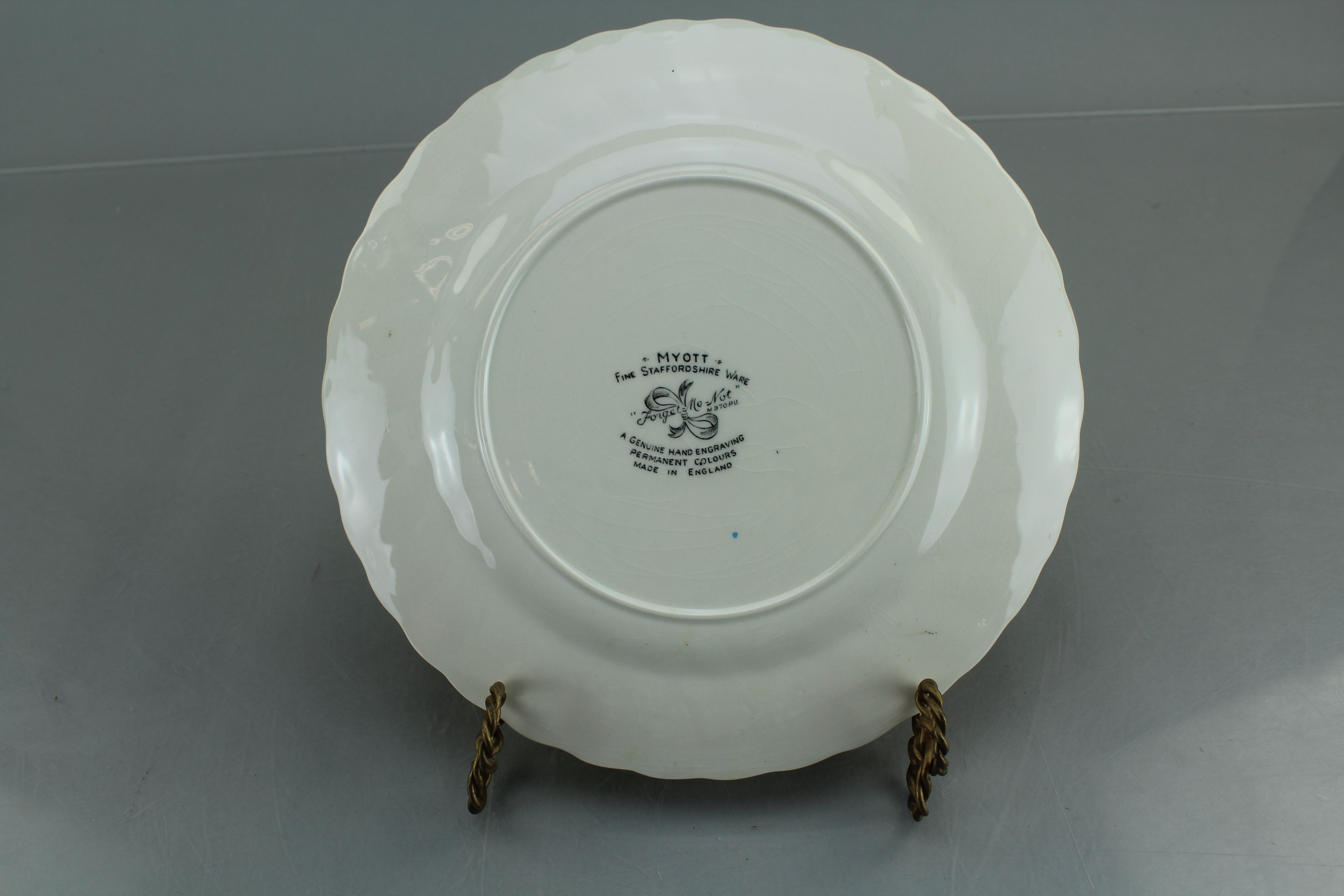 Myott Staffordshire Ware "Forget Me Not" China Set