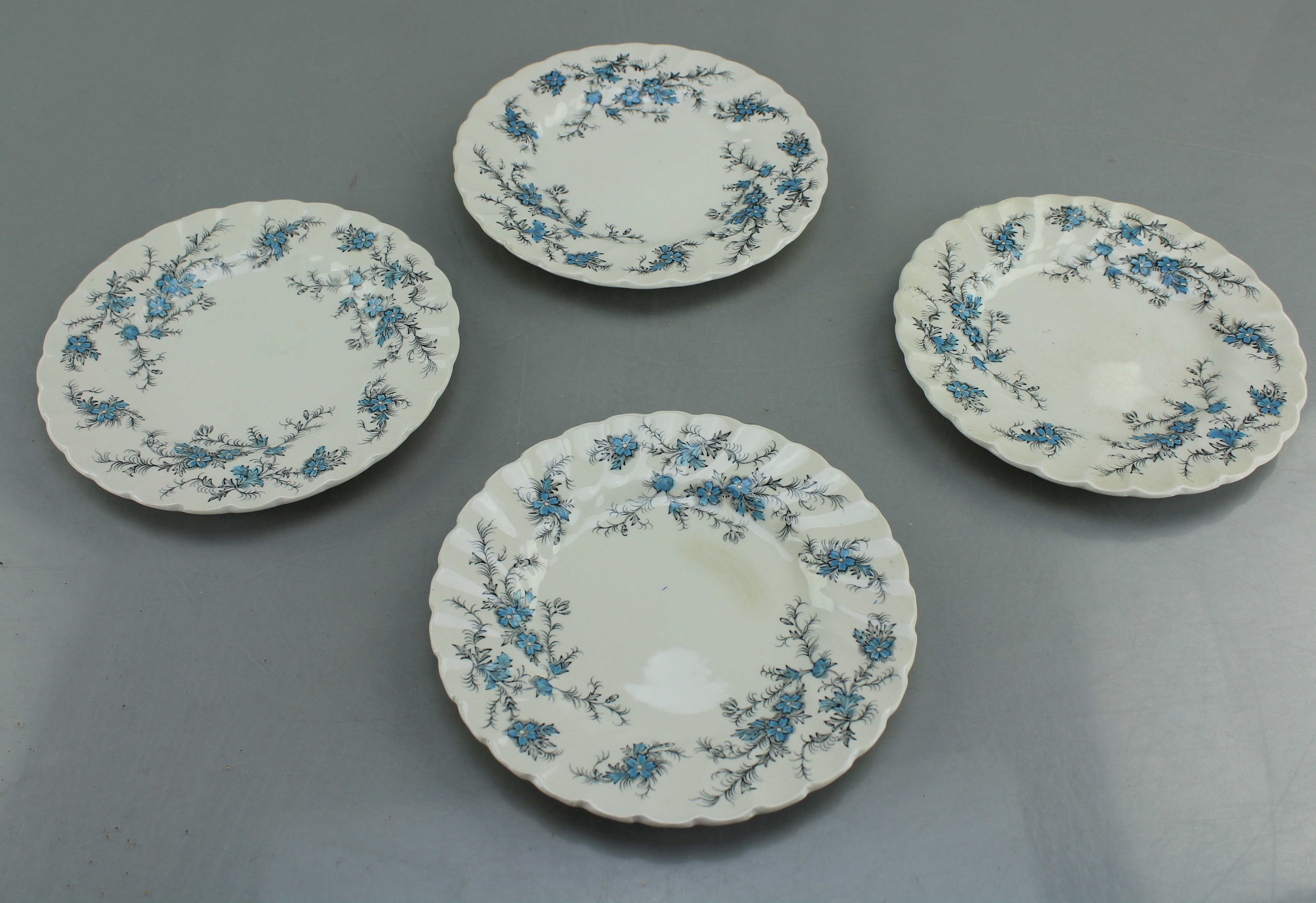 Myott Staffordshire Ware "Forget Me Not" China Set
