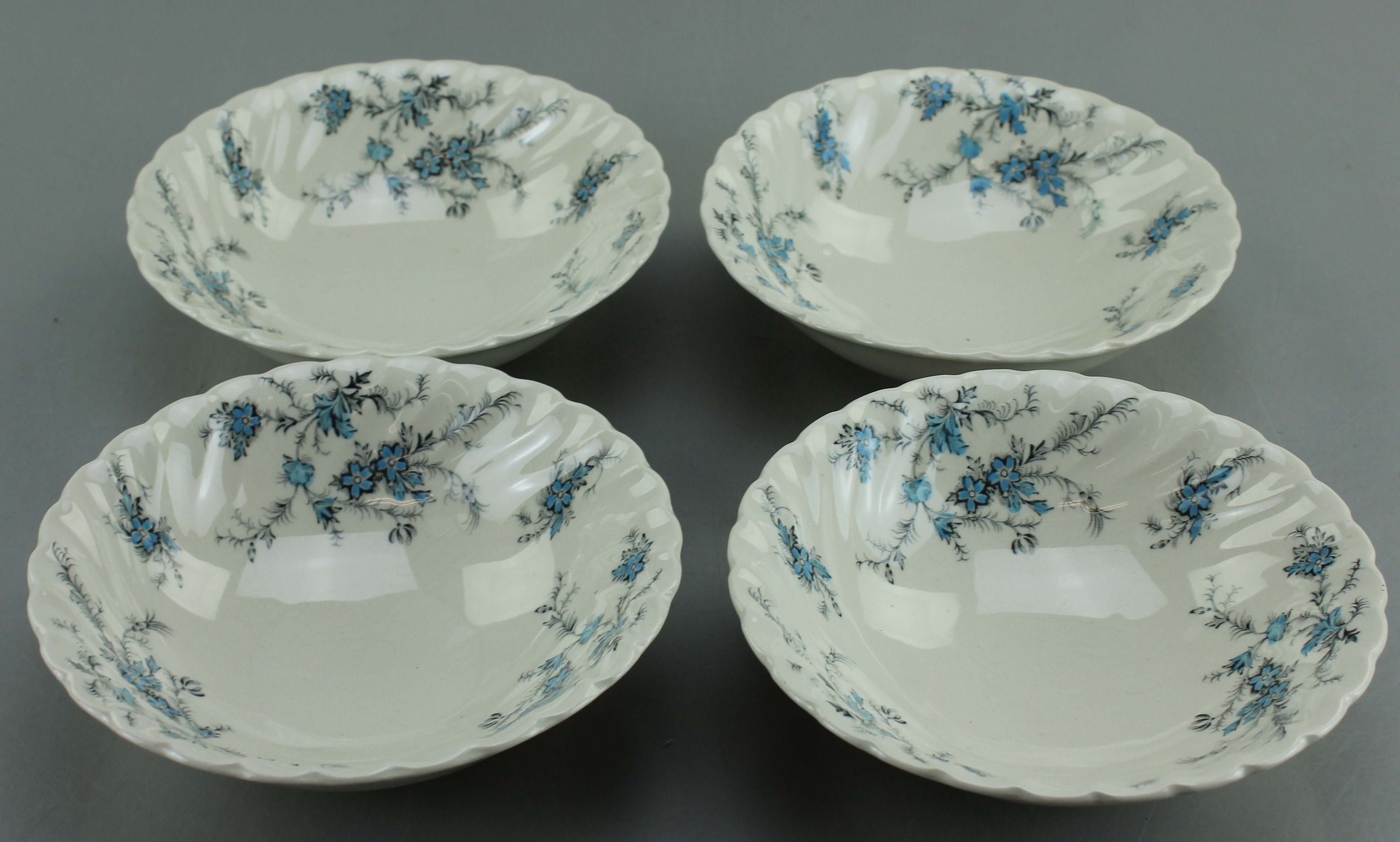 Myott Staffordshire Ware "Forget Me Not" China Set