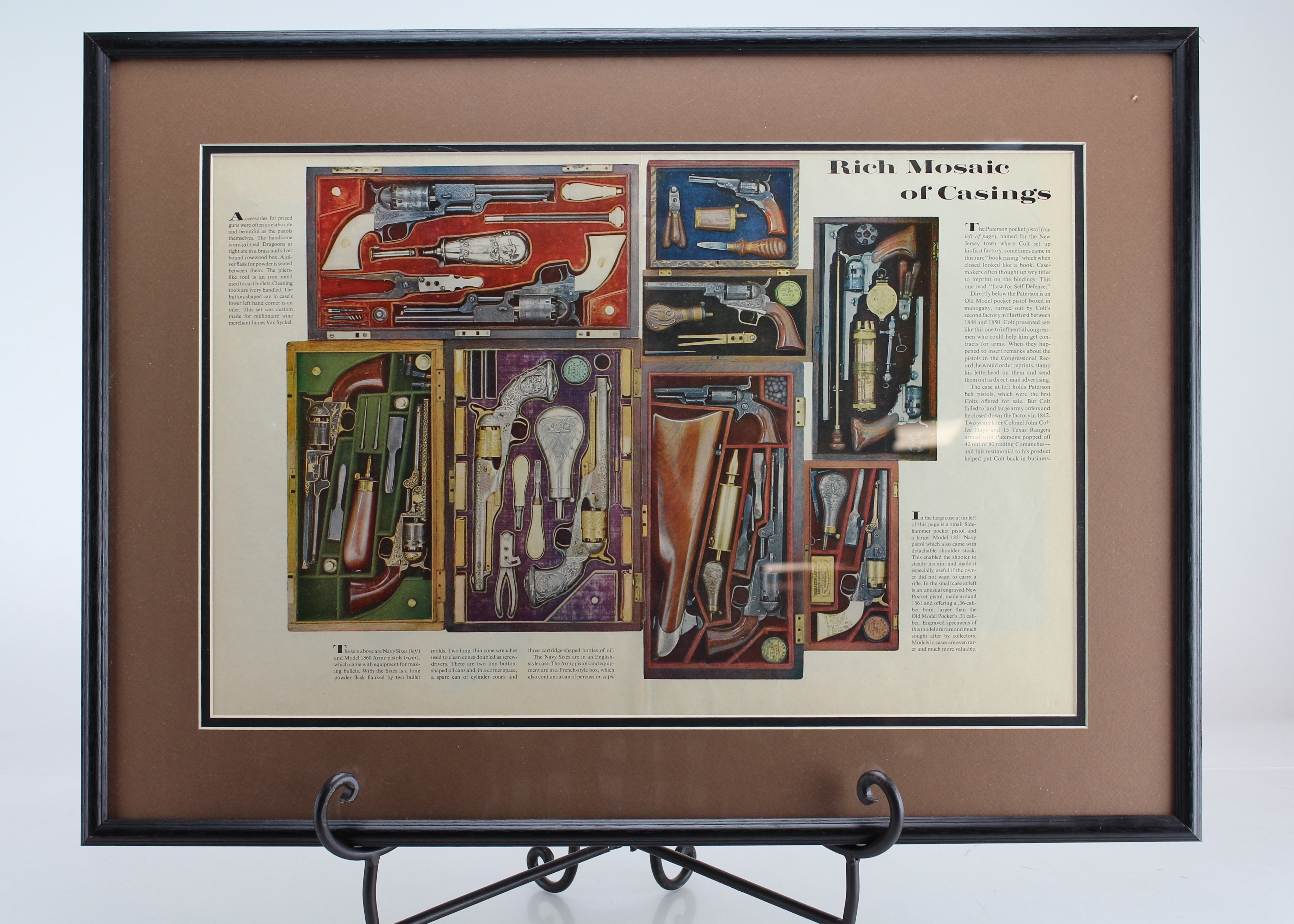 "Rich Mosaic Of Casings" Framed Article