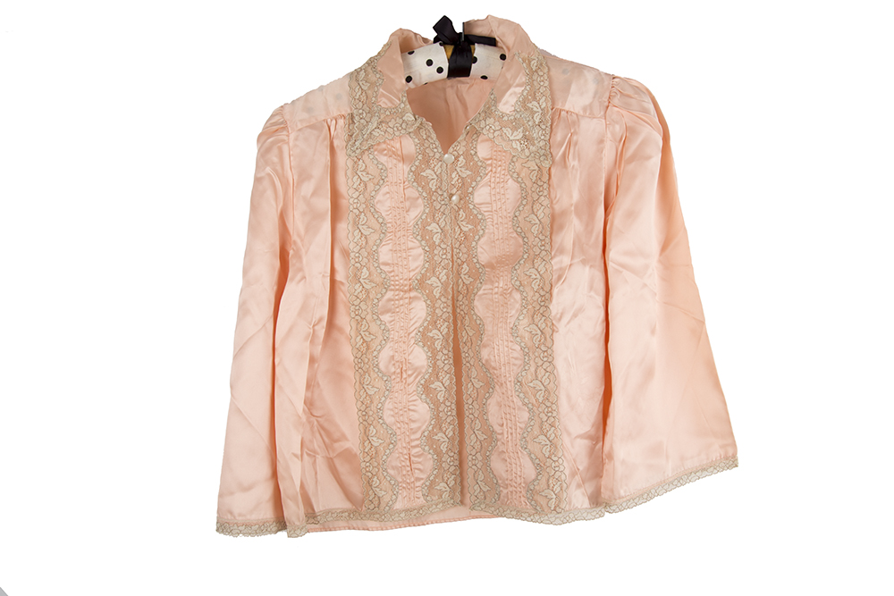 Vintage Ladies Bed Jacket and Knitted Vest