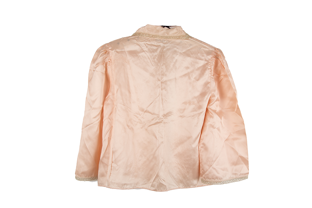 Vintage Ladies Bed Jacket and Knitted Vest