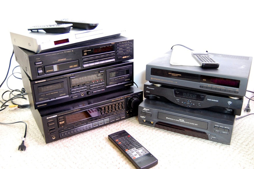 Pioneer Stereo System, Panasonic  DVD/CD Player