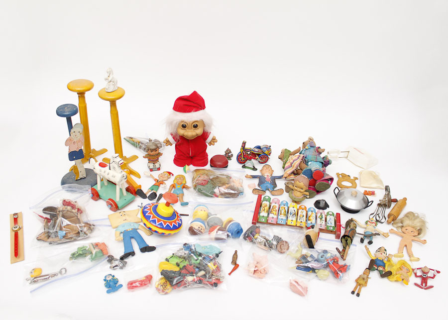 Assortment of Vintage Toys