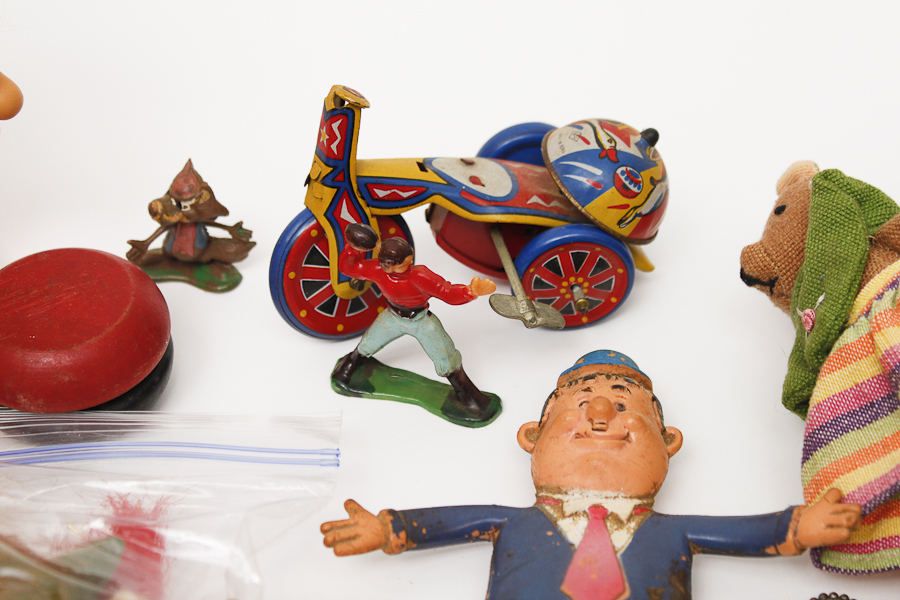 Assortment of Vintage Toys