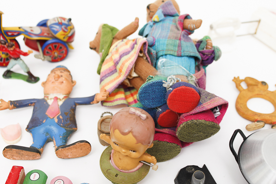 Assortment of Vintage Toys