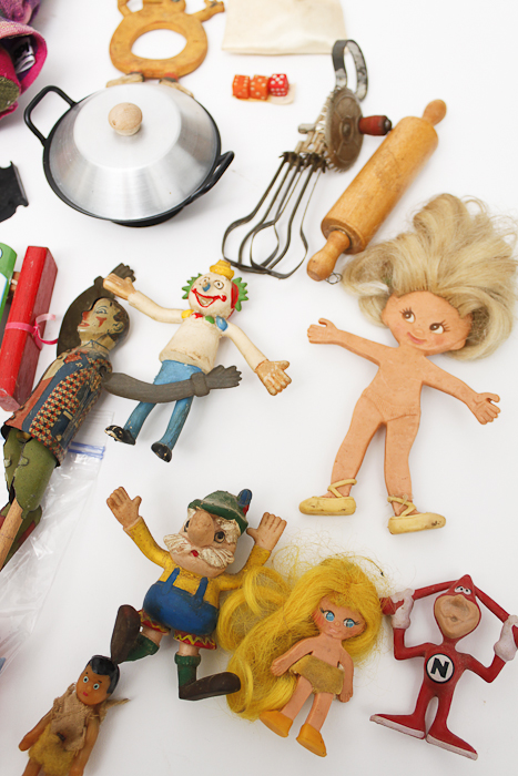Assortment of Vintage Toys