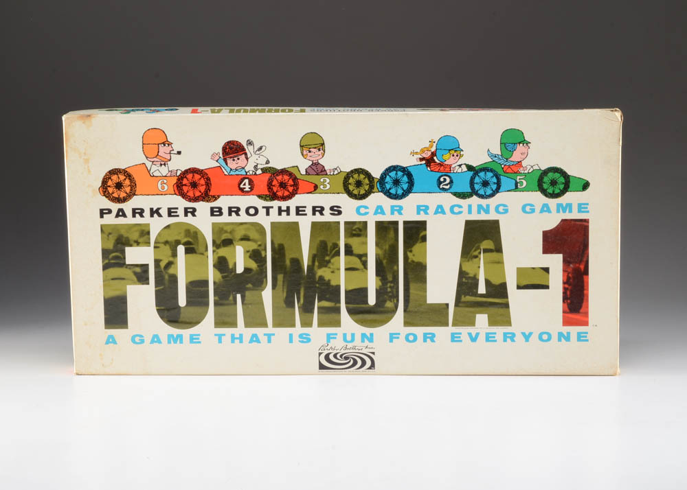 Parker Brothers Formula-1 Board Game
