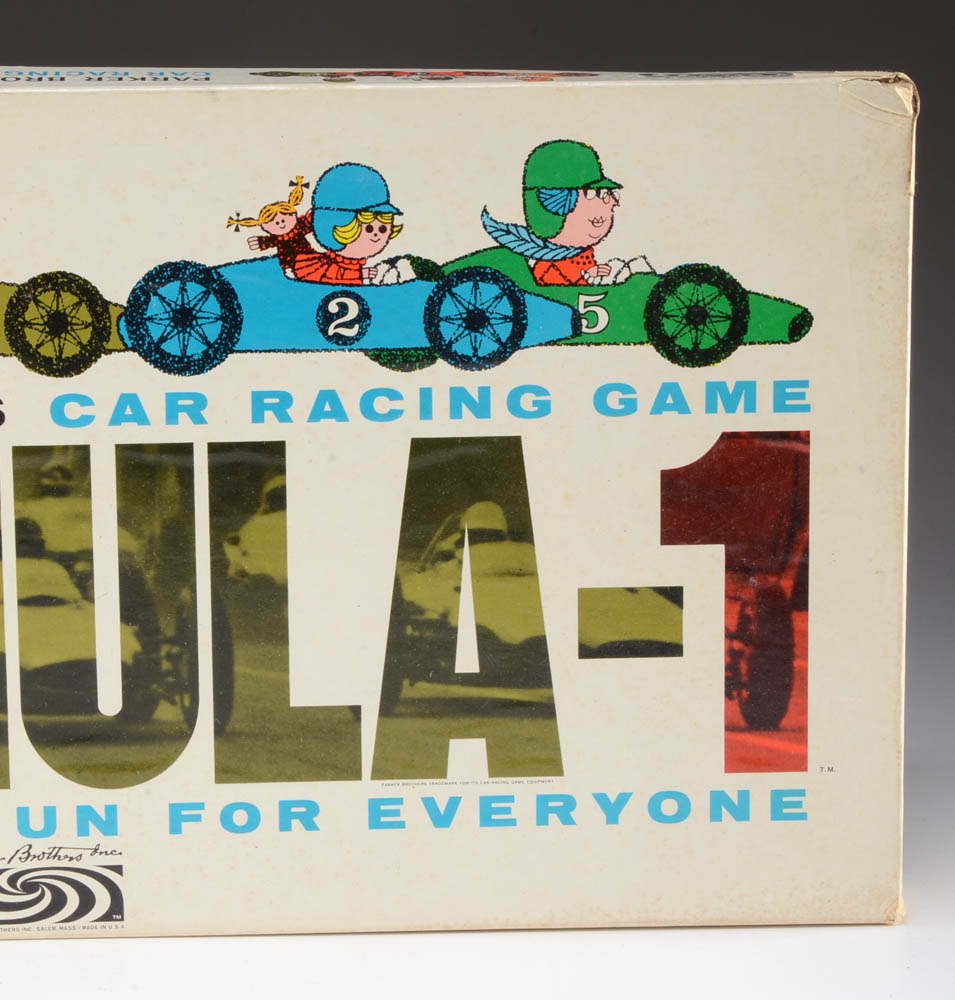 Parker Brothers Formula-1 Board Game