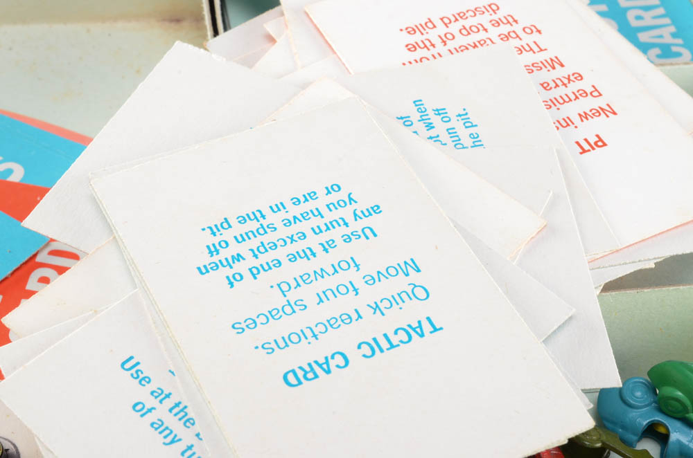 Parker Brothers Formula-1 Board Game